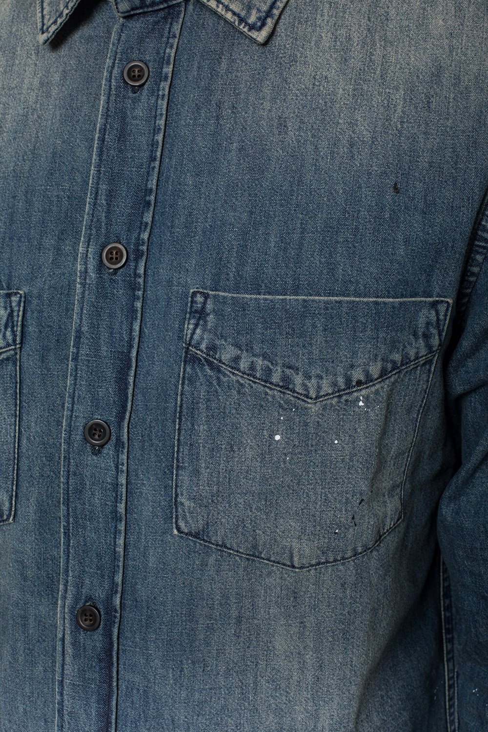 Kent and store curwen denim shirt